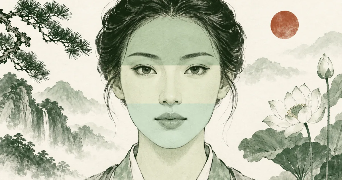 The Three Sections of the Face (San Ting) Explained